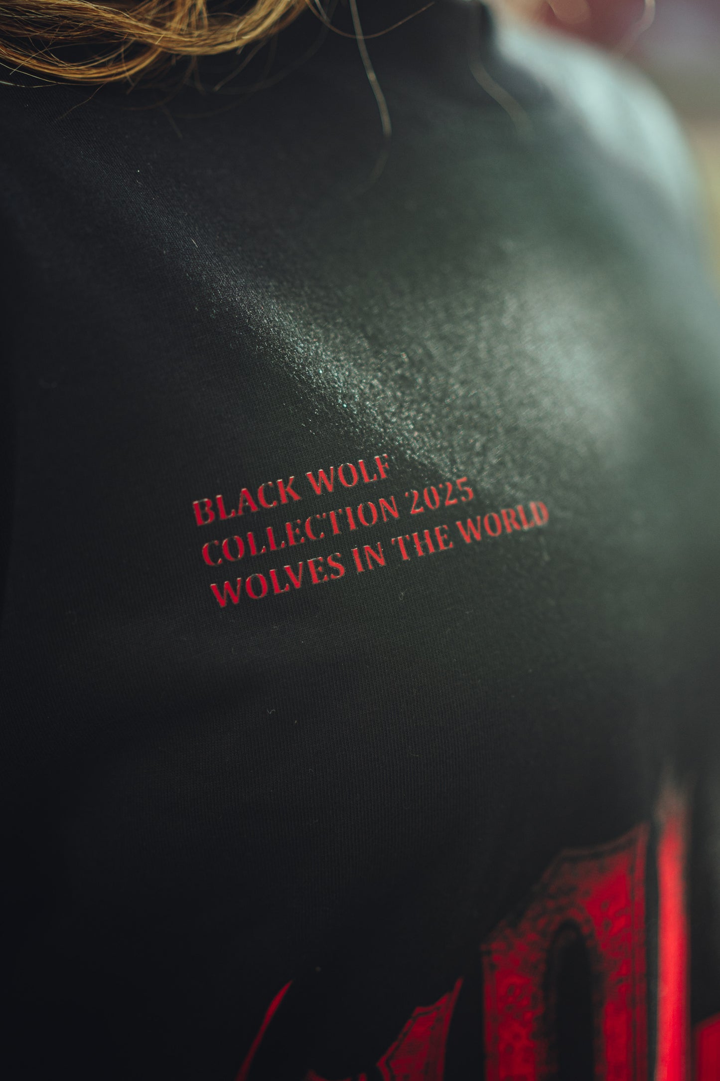 Camiseta Oversized Fury Red Colección "Hermandad"