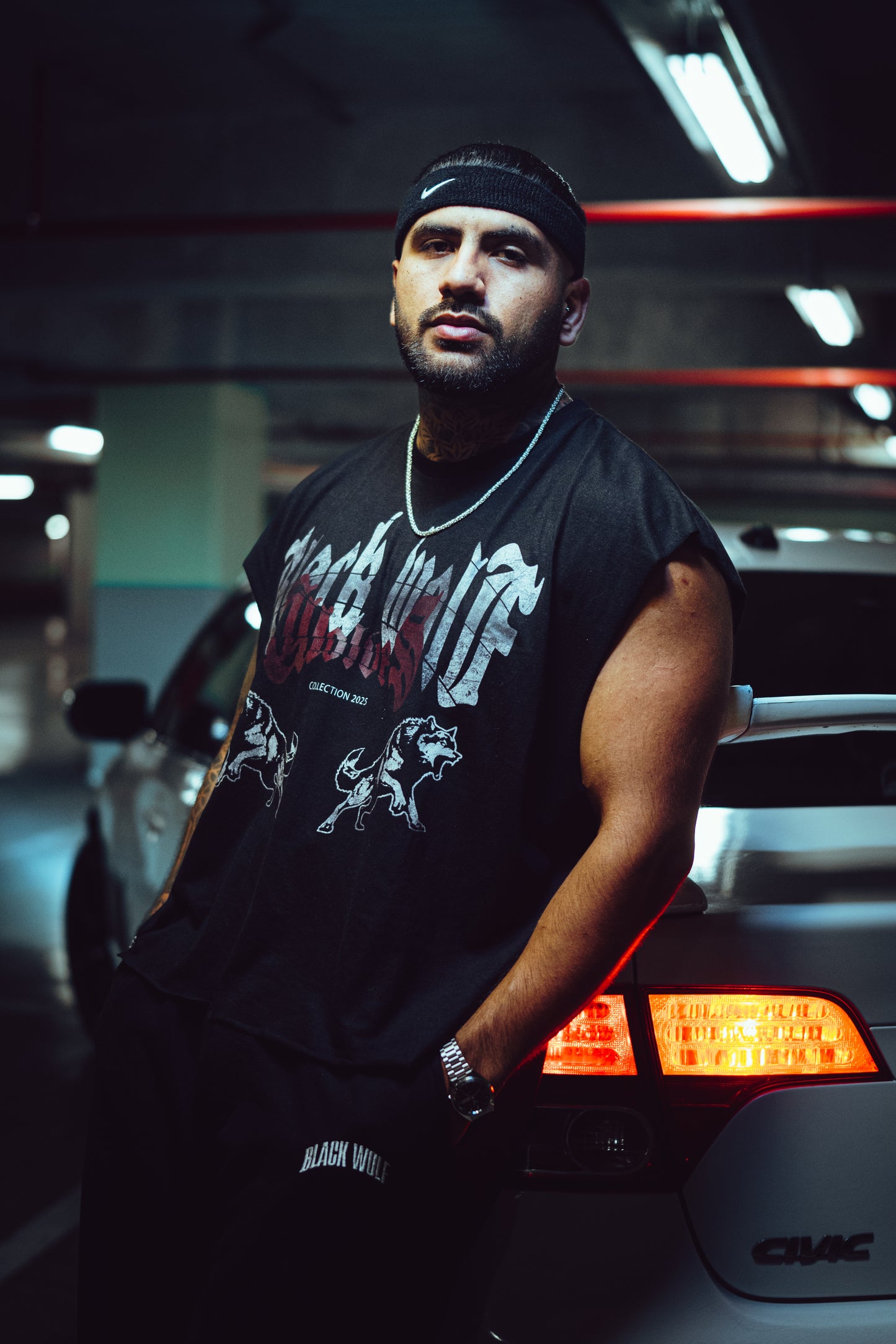 Camiseta Boxyfit Negra Blackwolf 2025