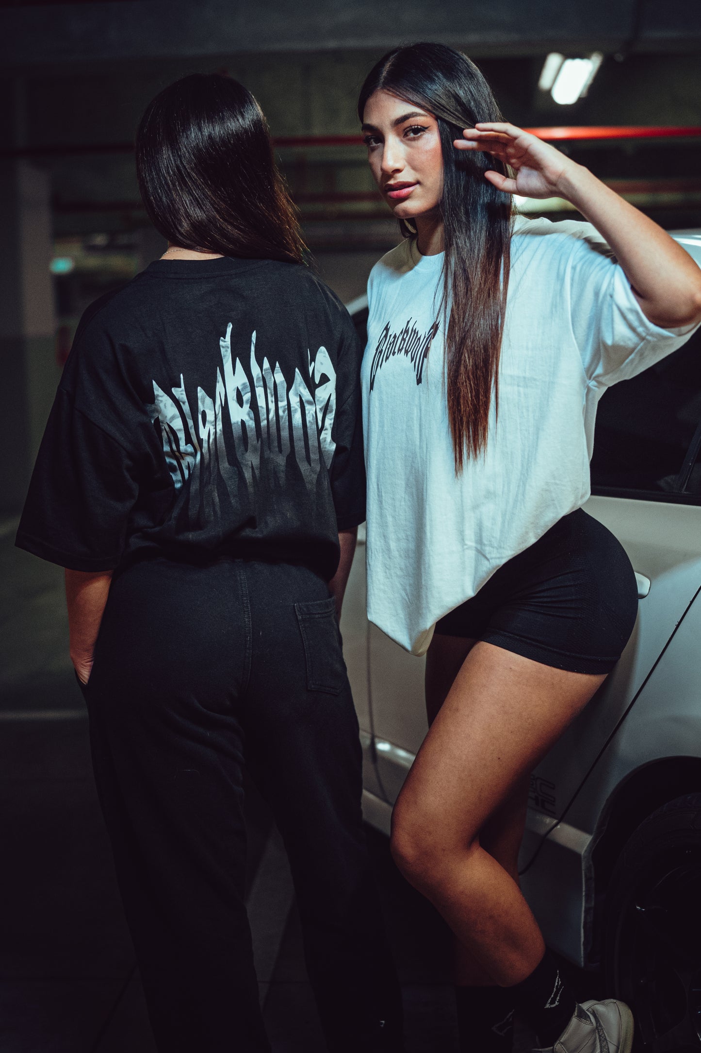 Camiseta Oversize Negra Blackwolf 2025