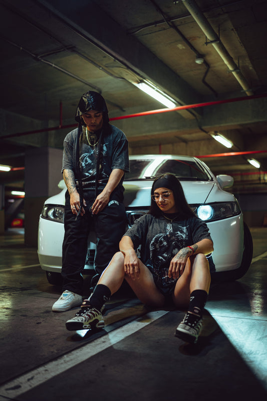 Camiseta Desgastada Blackwolf 2025