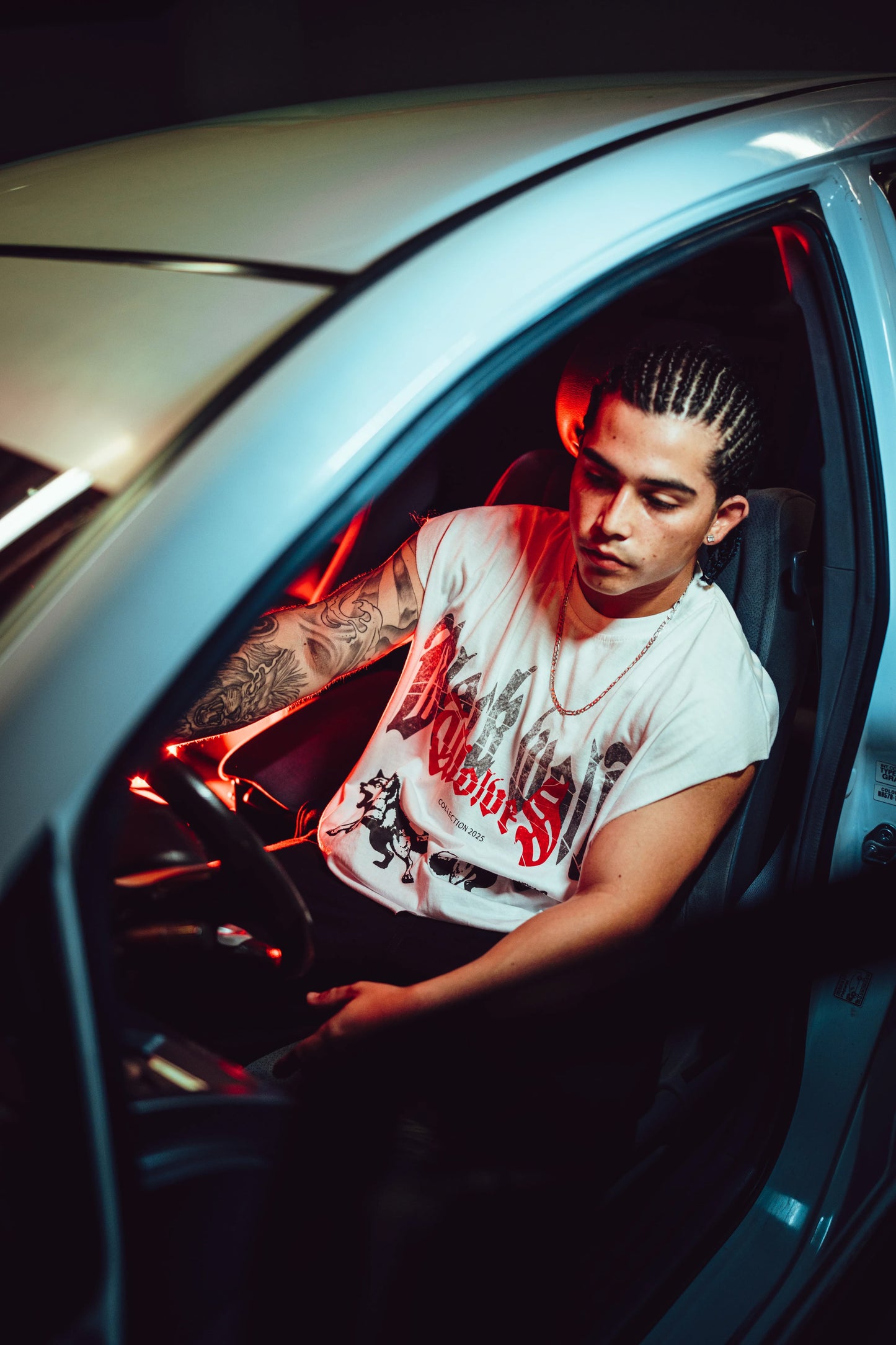 Camiseta Boxyfit Blanca Blackwolf 2025