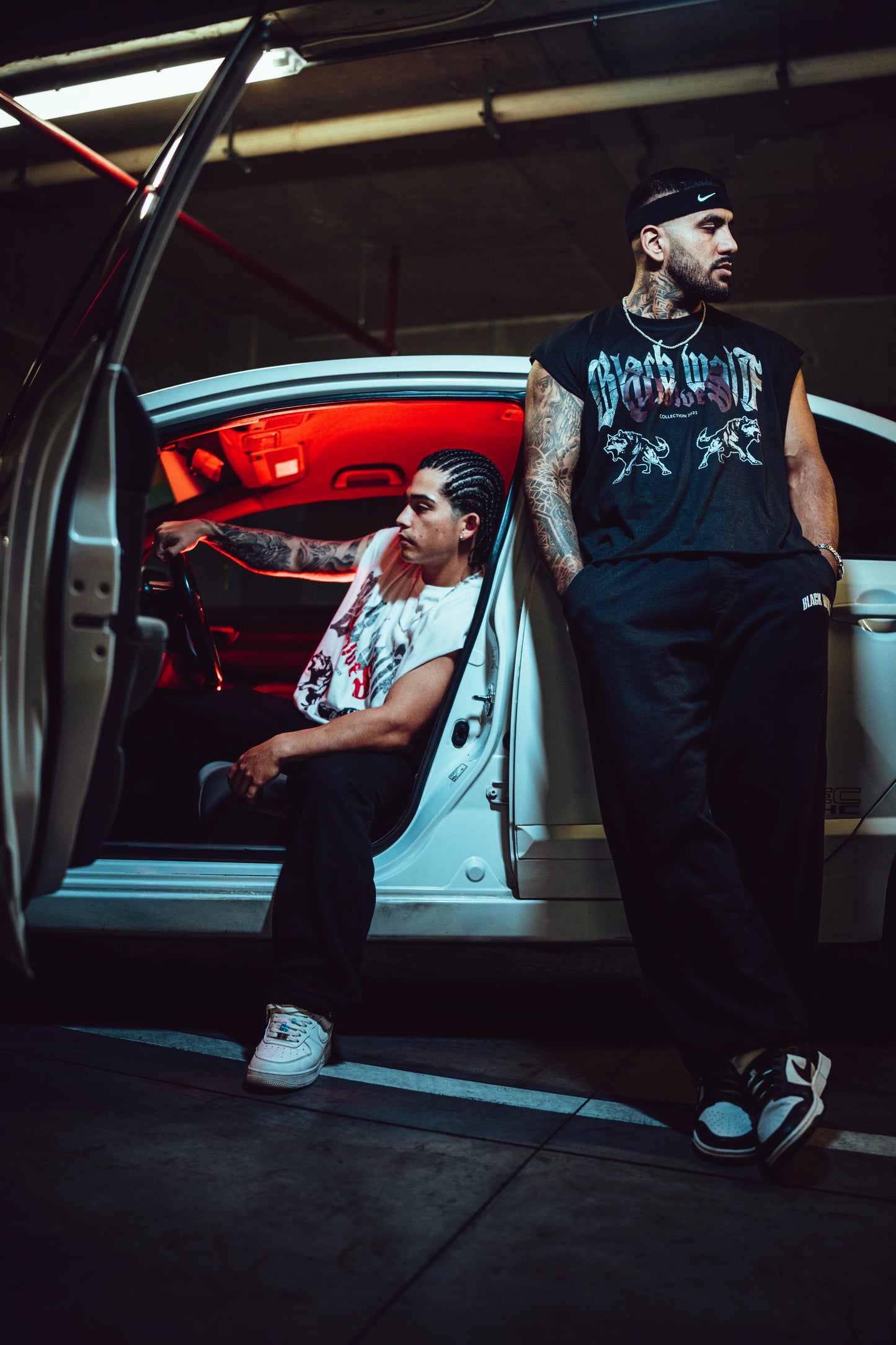 Camiseta Boxyfit Blanca Blackwolf 2025