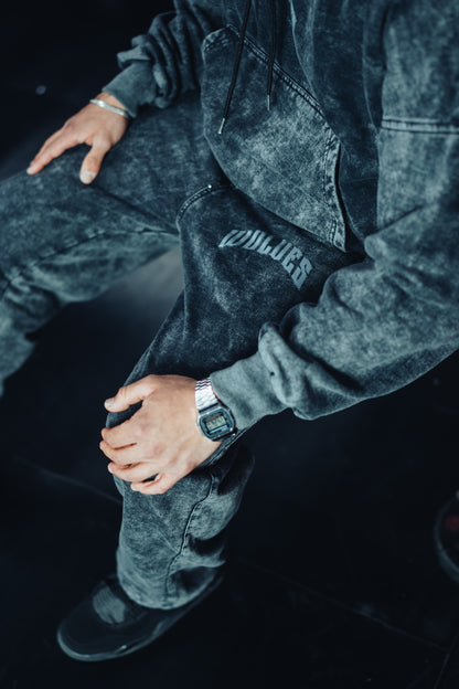 Buzo Wolves Vintage Wash – BlackWolf Collection 2025