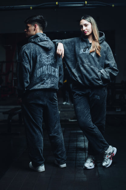 Set Completo Wolves Vintage – Hoodie + Buzo